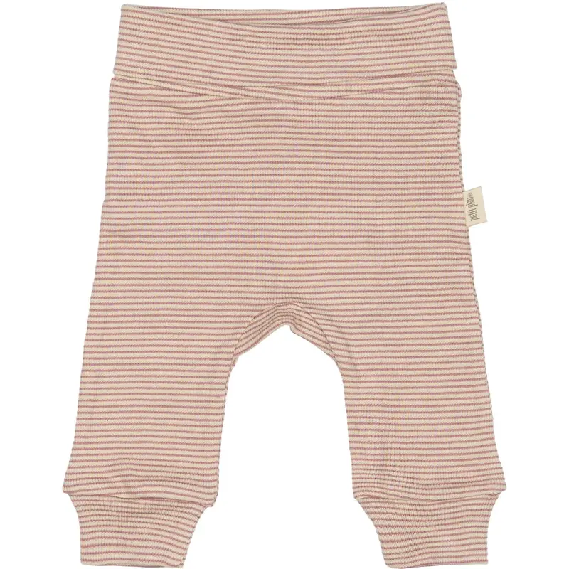 Petit Piao Nostalgic Rose/Dark Off White Ppdian Fold Leggings Stripe Noos 1