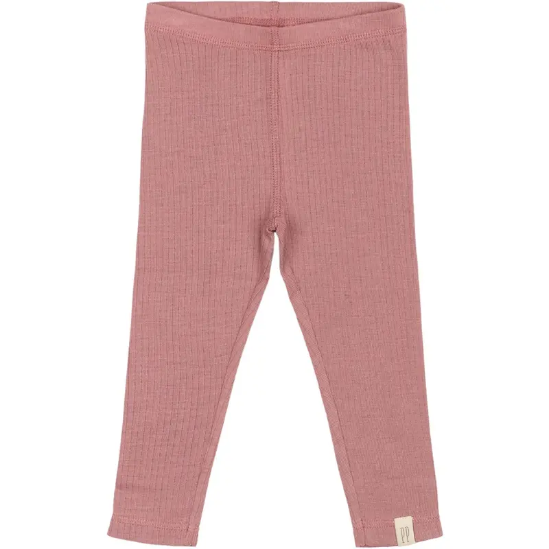 Petit Piao Nostalgic Rose Ppdante Leggings Merino Wool 1