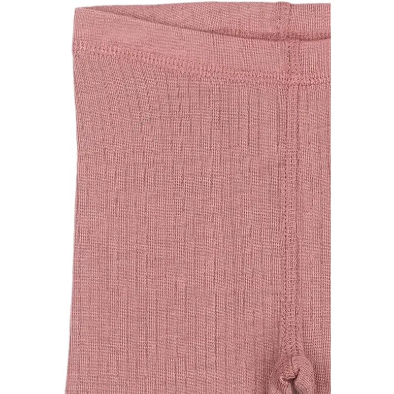 Petit Piao Nostalgic Rose Ppdante Leggings Merino Wool 2
