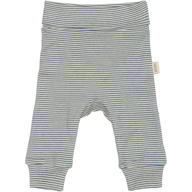 Petit Piao True Navy/Dark Off White Ppdian Fold Leggings Stripe Noos 1