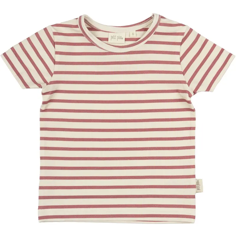 Petit Piao Withered Rose T-Shirt S/S Baggy Sum Printed 1