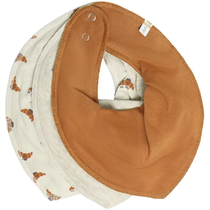 Pippi Adobe Bandana Bib Uni -Aop (3-Pack) 1