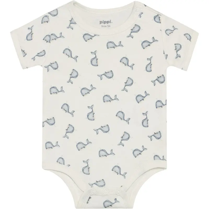 Pippi Flint Stone Body Ss Ao-Printed (4-Pack) 4