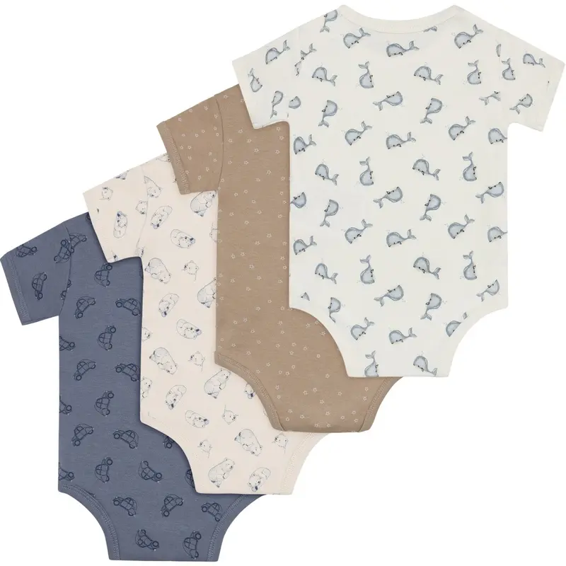 Pippi Flint Stone Body Ss Ao-Printed (4-Pack) 7