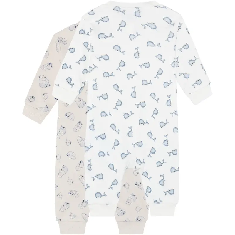 Pippi Flint Stone Nightsuit -Zipper (2-Pack) 5