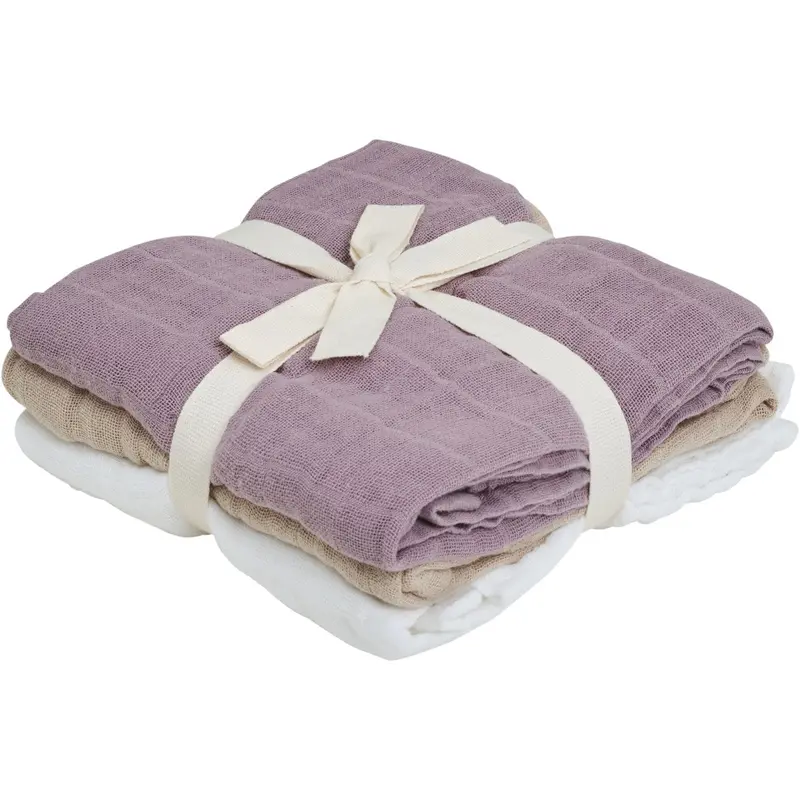 Pippi Quail Muslin Cloth (3-Pack) 1