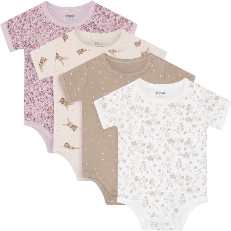 Pippi Violet Ice Body Ss Ao-Printed (4-Pack) 1