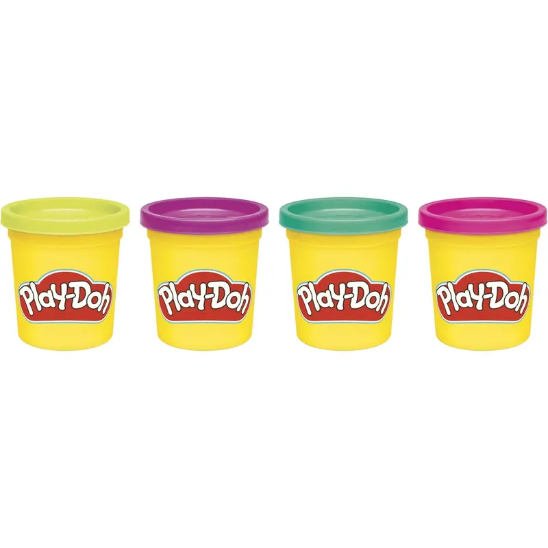 Play-Doh 4-Pak 340 G Vibrant 1