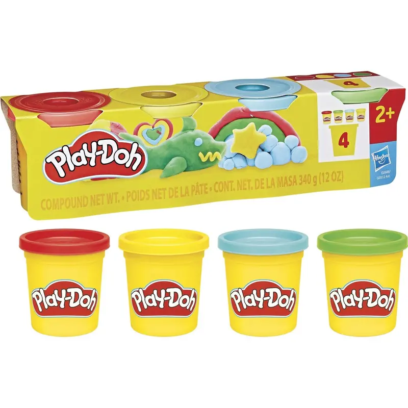 Play-Doh 4 Pakke 340 G Klassisk 1
