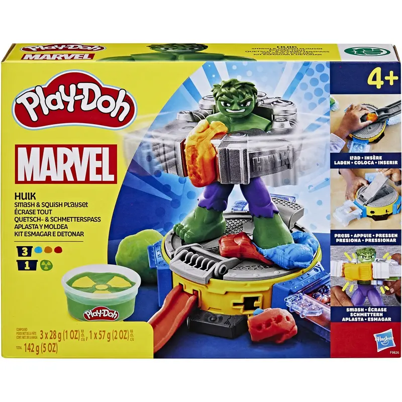 Play-Doh Hulk Smash & Squish 1