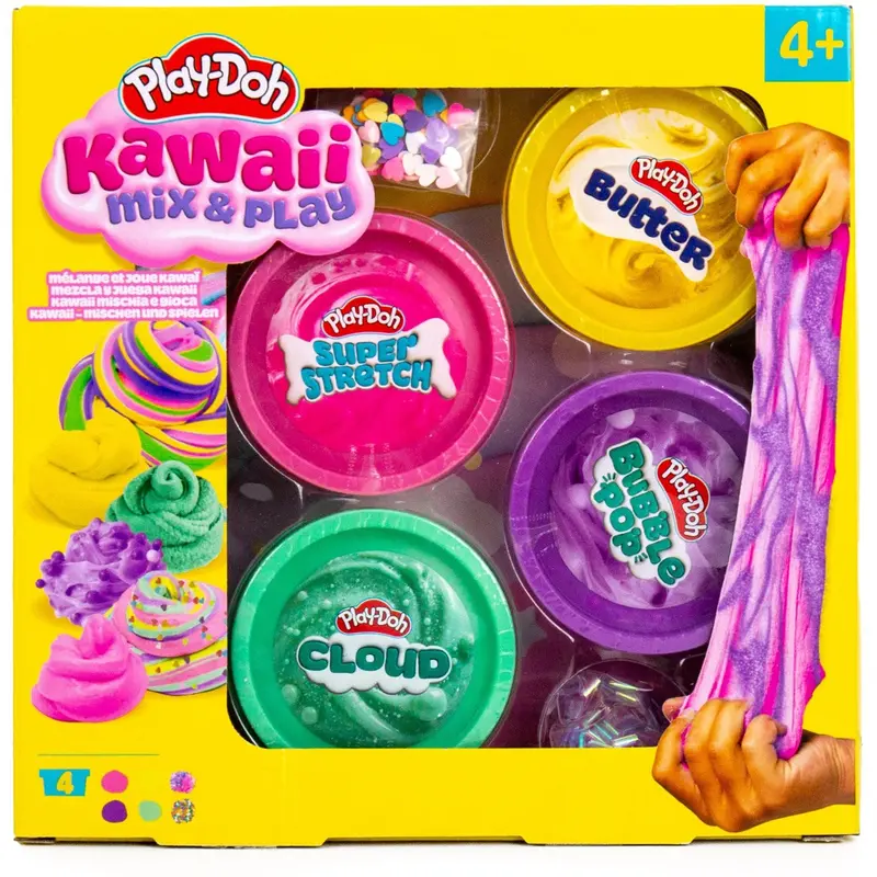 Play-Doh Kawaii Mix & Play 4-Pack 1