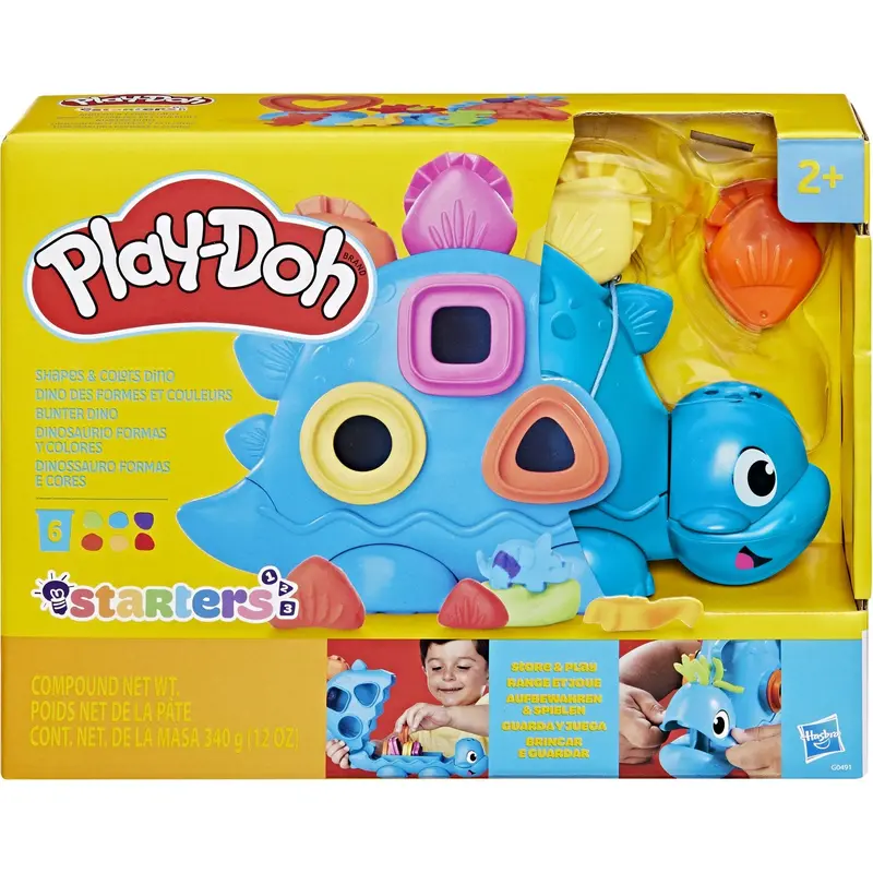 Play-Doh Shapes & Colors Dino Starter Set 1