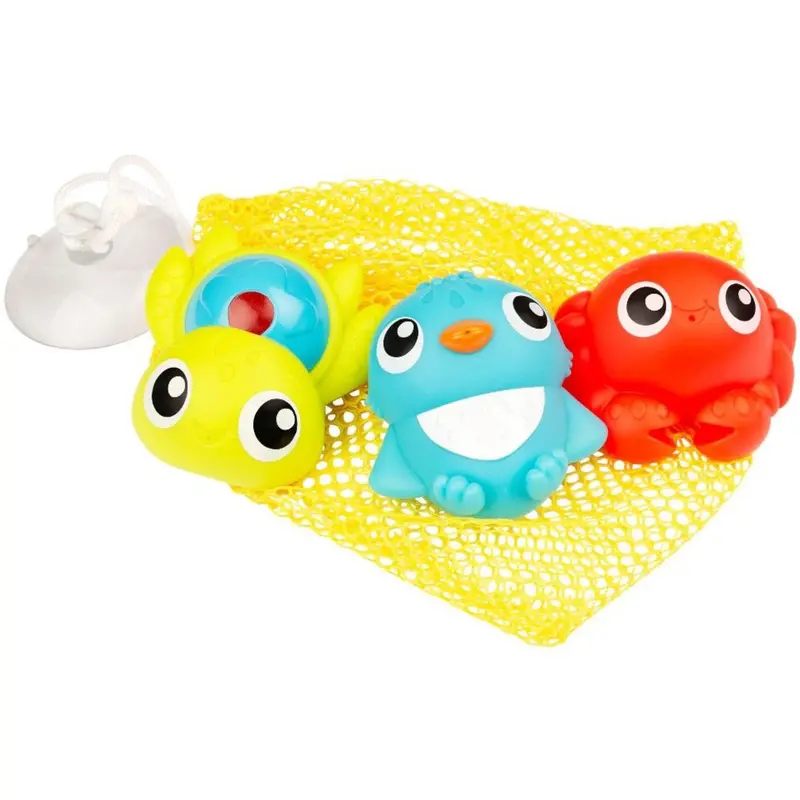 Playgro 3 Bathing Buddies In Net - Sealed 1