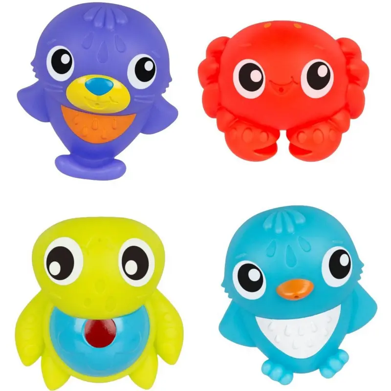 Playgro 4 Bath Buddies - Sealed 1