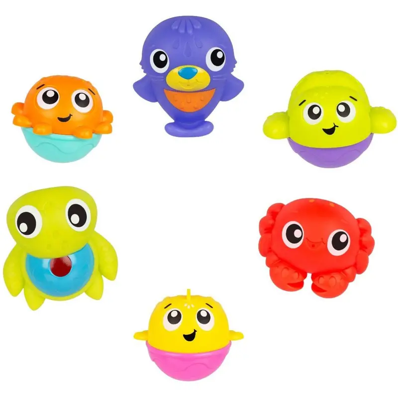 Playgro 6 Bathing Buddies In Net - Sealed 1