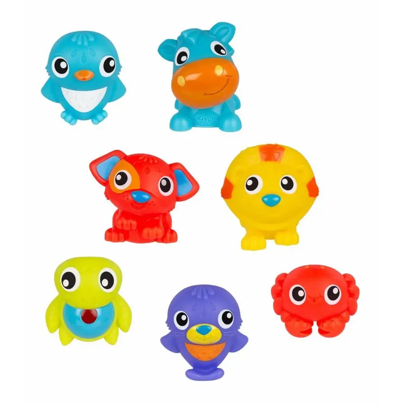Playgro 7 Bath Buddies In A Bag - Sealed 1