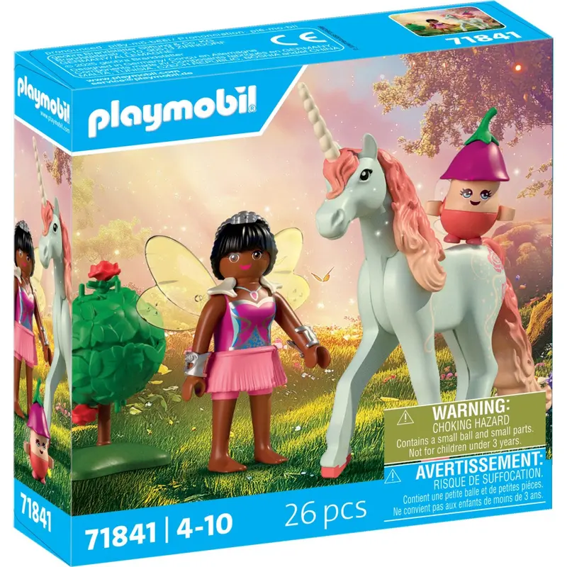Playmobil® Collectible Unicorn: Sky Rose With Fairy 1