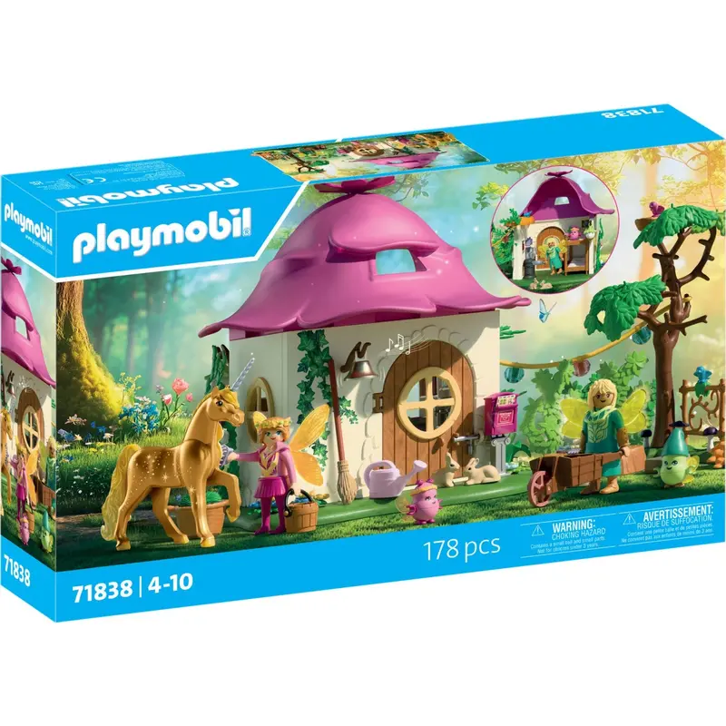 Playmobil® Cozy Fairy Home With Golden Unicorn 1