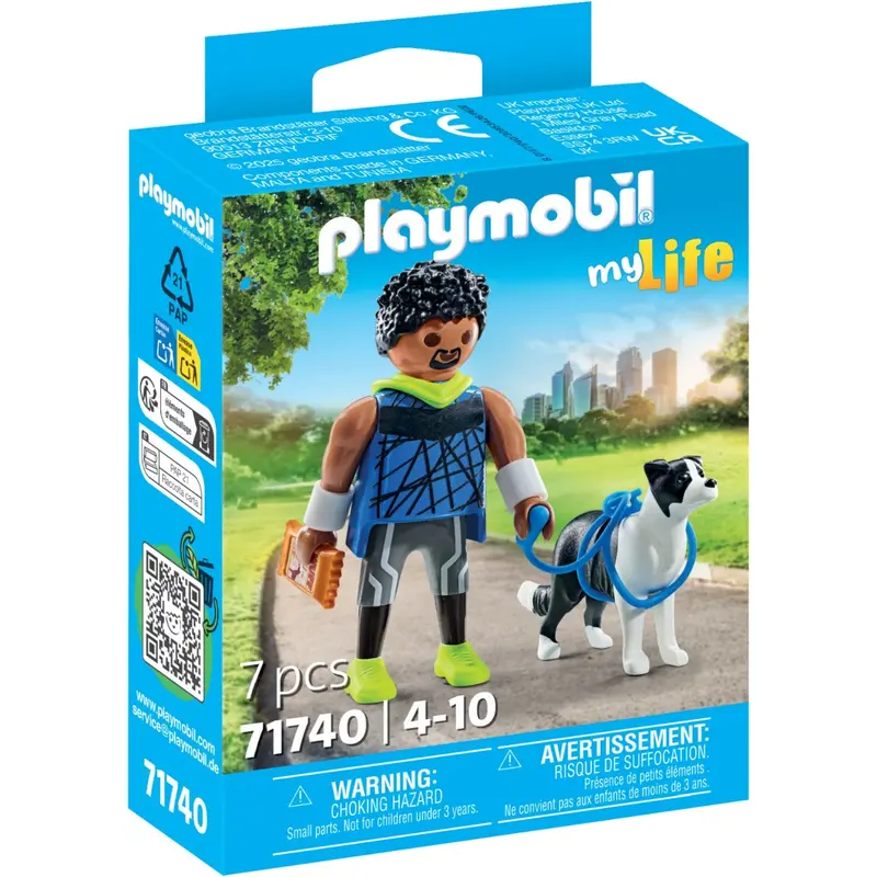 Playmobil® Jogger With Border Collie 1