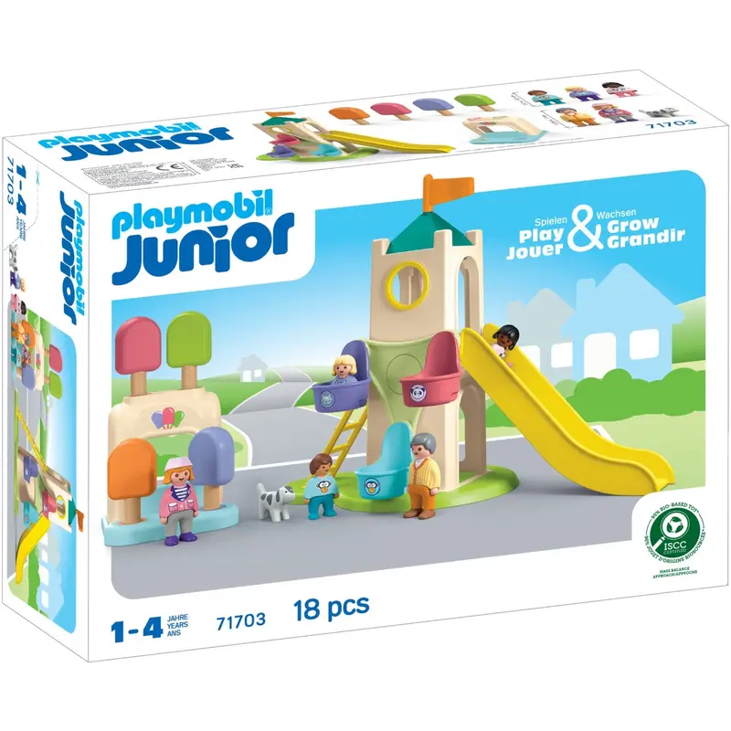 Playmobil® Junior Adventure Tower With Ice Cream Booth 1