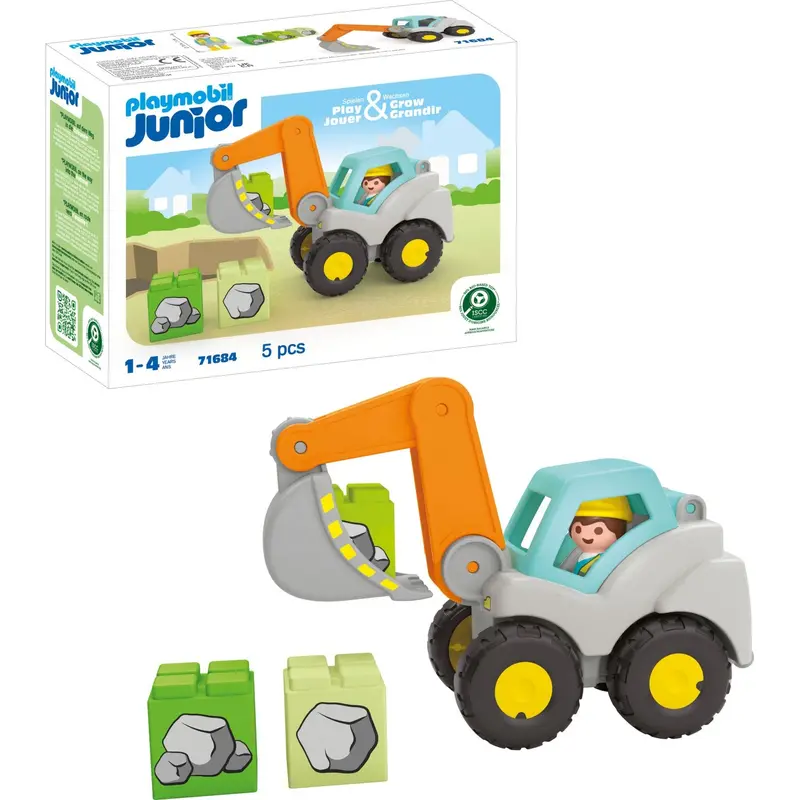 Playmobil® Junior Shovel Excavator 1