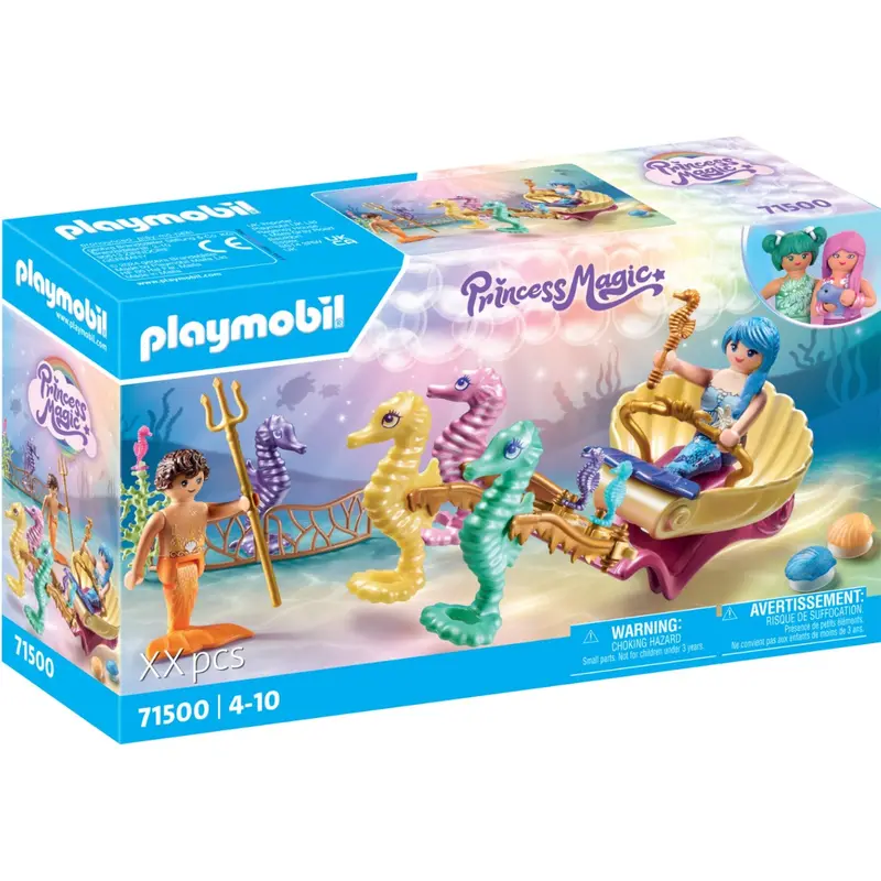 Playmobil® Mermaid Seahorse Carriage 1