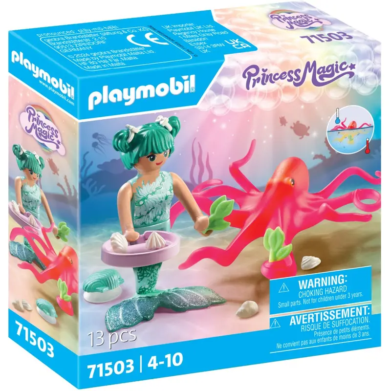 Playmobil® Mermaid With Colour-Changing Octopus 1