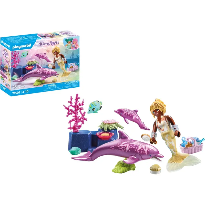 Playmobil® Mermaid With Dolphins 1