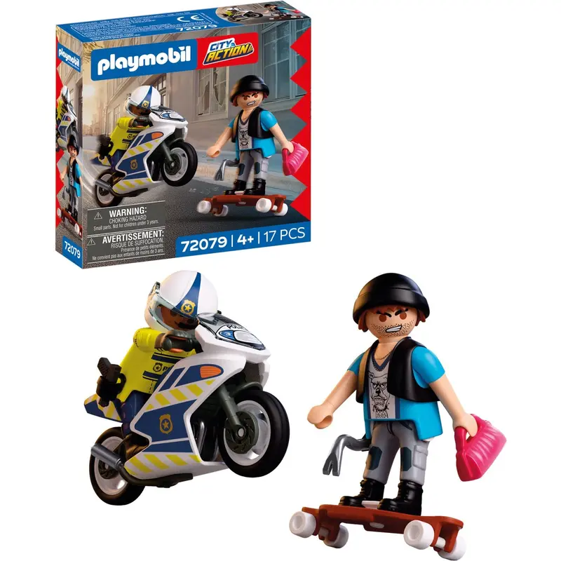 Playmobil® Motorcycle Chase 1