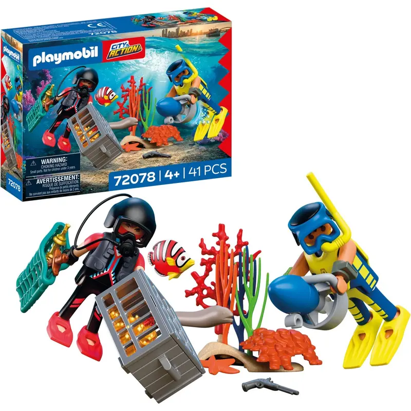 Playmobil® Police Diver With Treasure 1