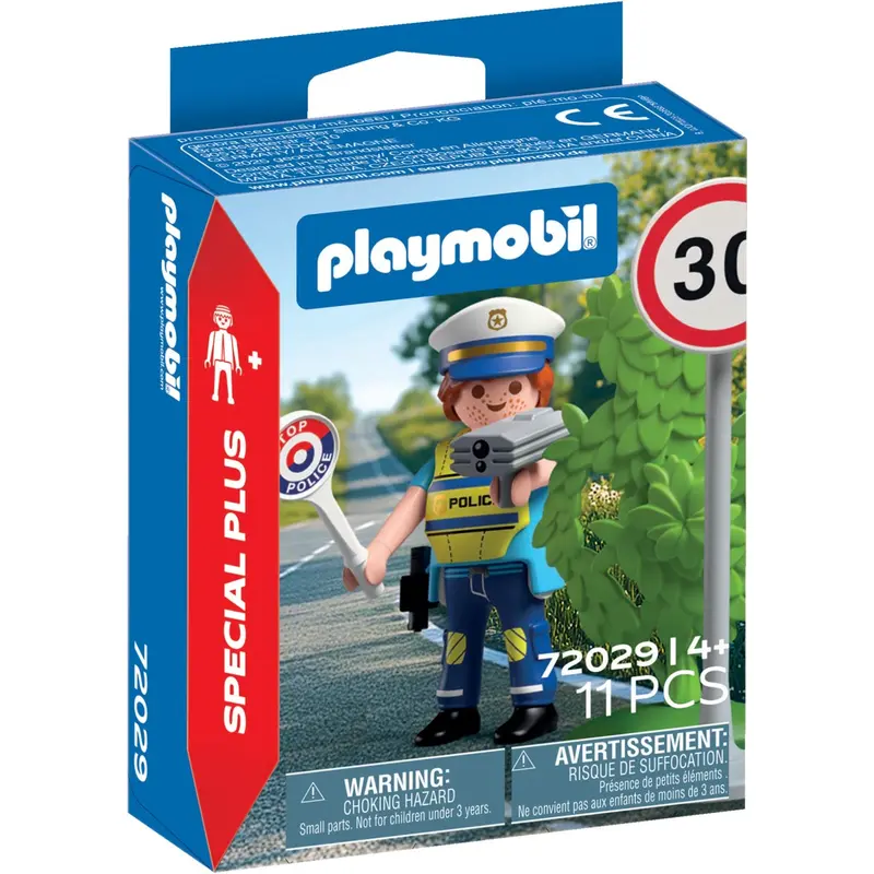 Playmobil® Police Officer With Speed Detector 1