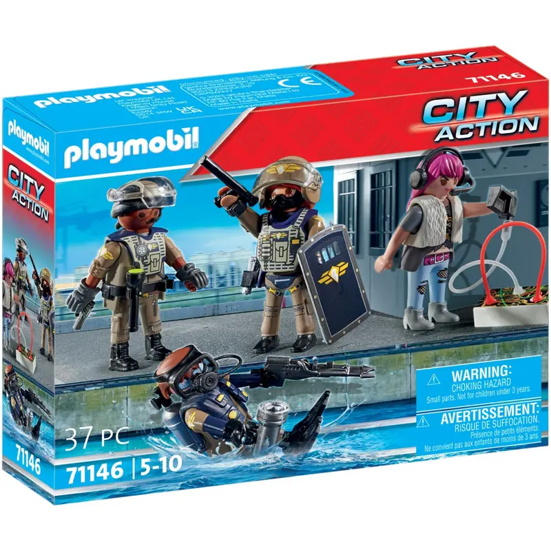 Playmobil® Tactical Unit Figure Set 1
