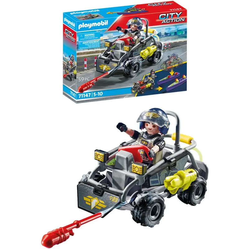 Playmobil® Tactical Unit Multi-Terrain Quad 1