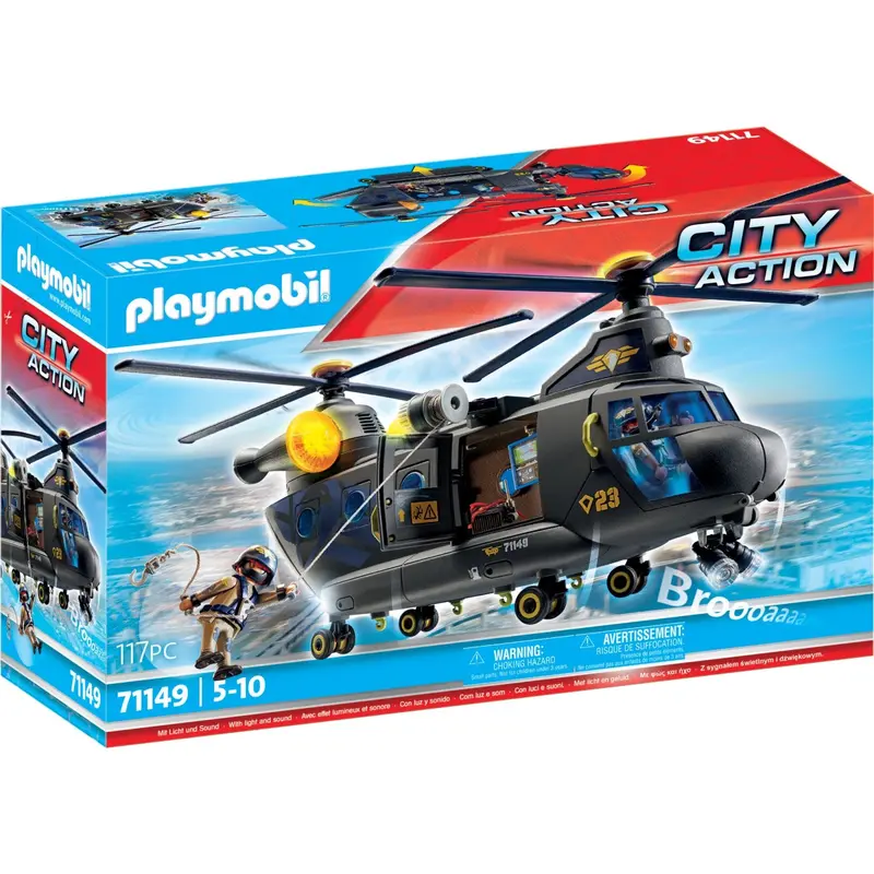 Playmobil® Tactical Unit Rescue Aircraft 1