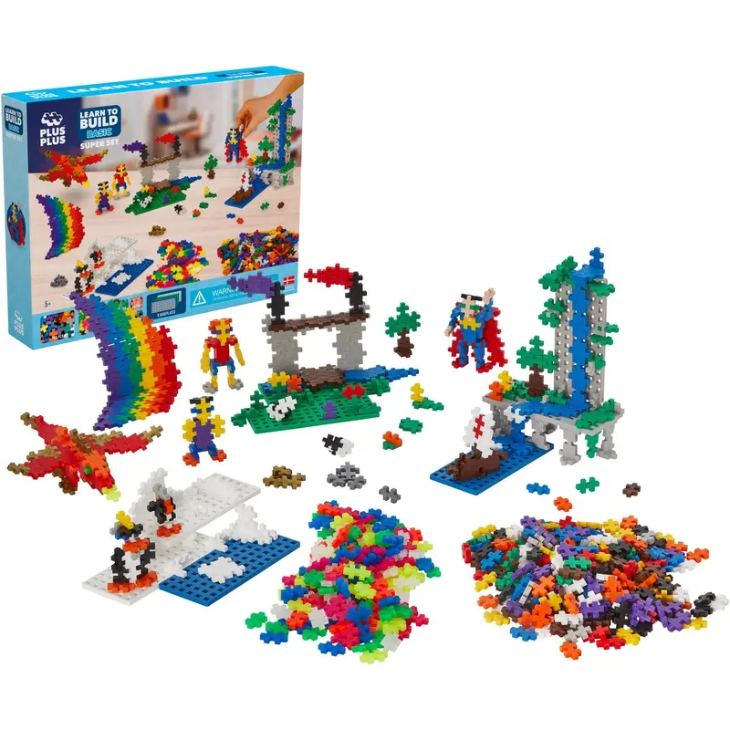 Plus-Plus Basic Learn To Build Super Set 1