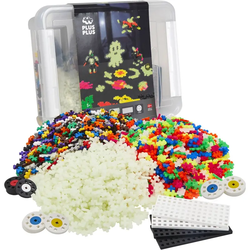 Plus-Plus Build And Glow Storage Box / 2000 Pcs 1
