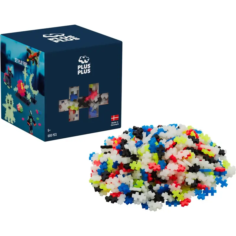Plus-Plus Glow / 600 Pcs 1