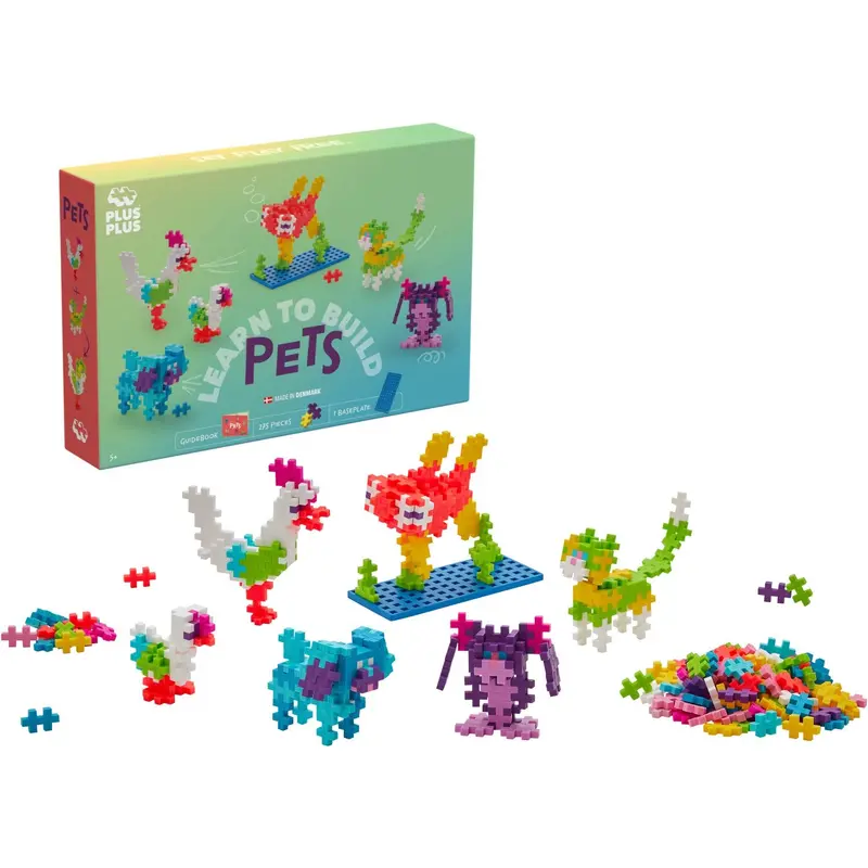 Plus-Plus Learn To Build Pets 1