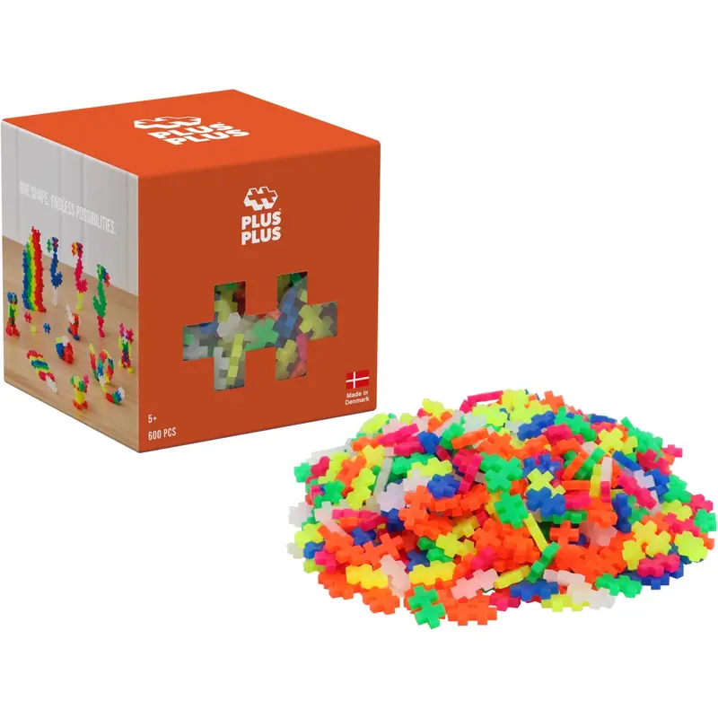Plus-Plus Neon / 600 Pcs 1