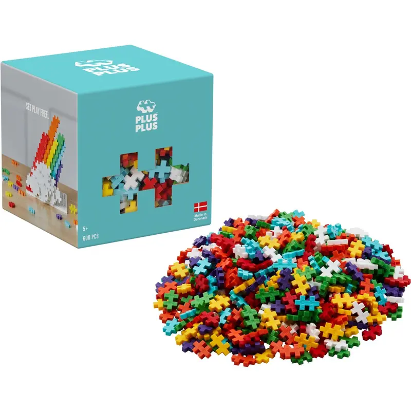 Plus-Plus Rainbow / 600 Pcs 1