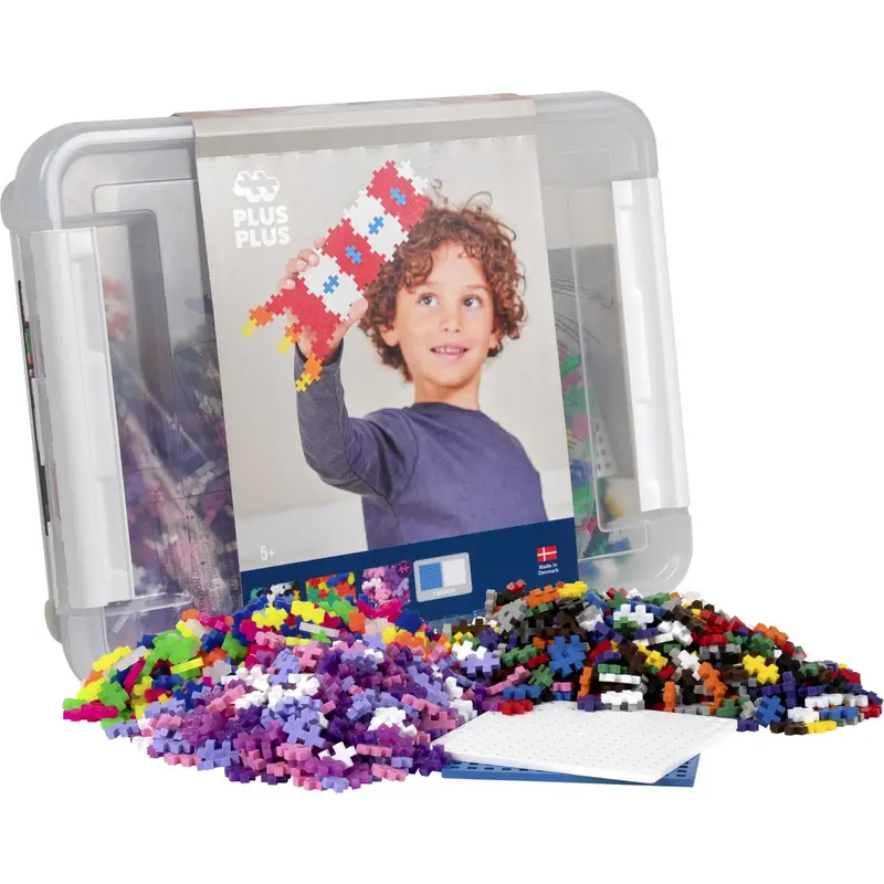 Plus-Plus Storage Box Mix / 2400 Pcs 1