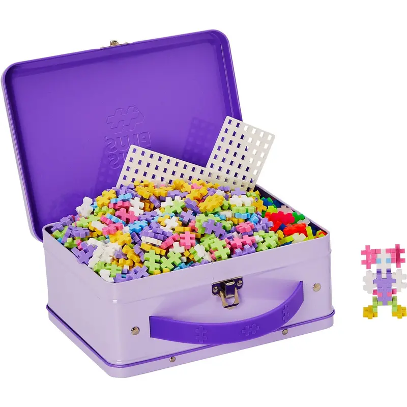 Plus-Plus Suitcase Pastel Metal 1