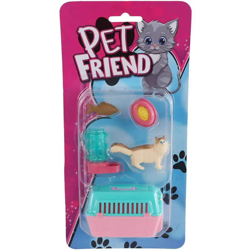 Pocket Money Cat And Travel Basket With Accessories Assorted 2