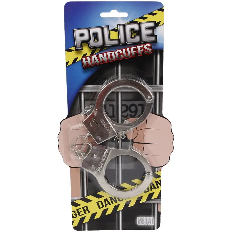 Pocket Money Police Handcuffs Metal 1