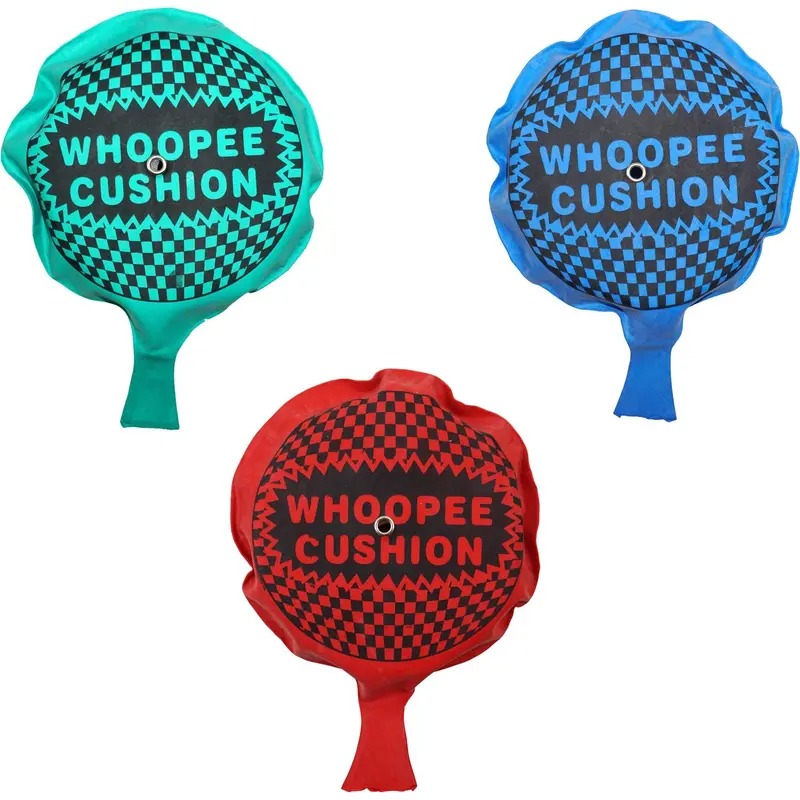 Pocket Money Self Inflating Whoopee Cushion 15 Cm 3 Assorted 1