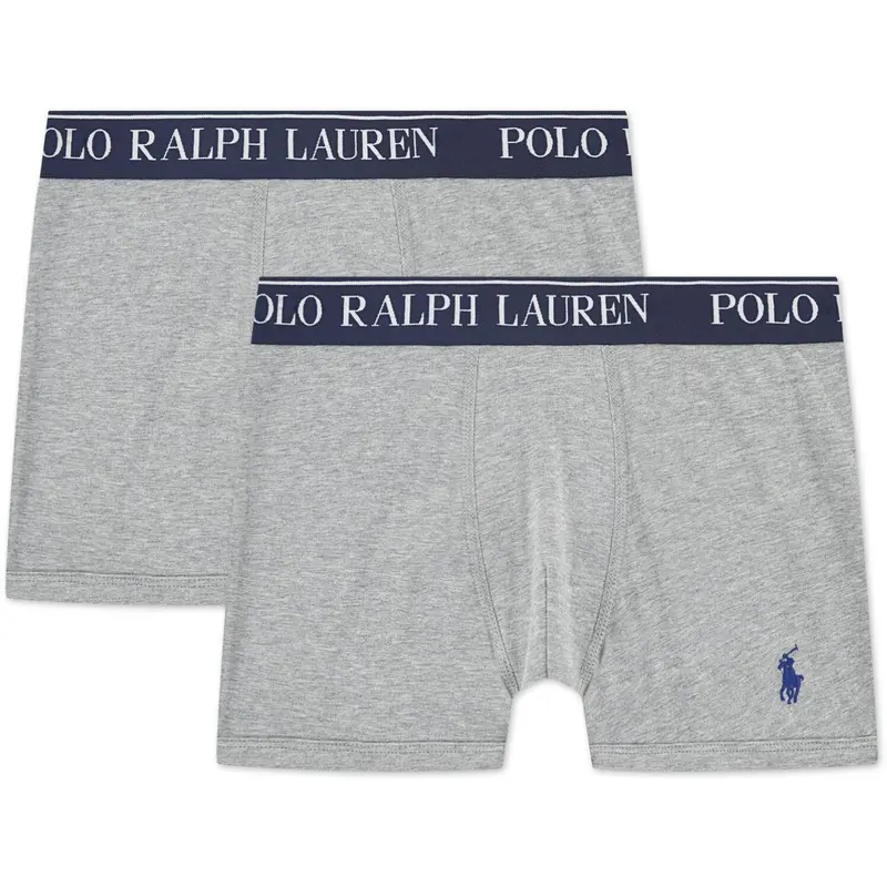 Polo Ralph Lauren Andover Heather Cotton Stretch 2-Pack Boxer 1