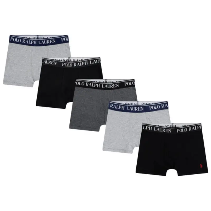 Polo Ralph Lauren Andover Heather Cotton Stretch 5Pk Boxer 1