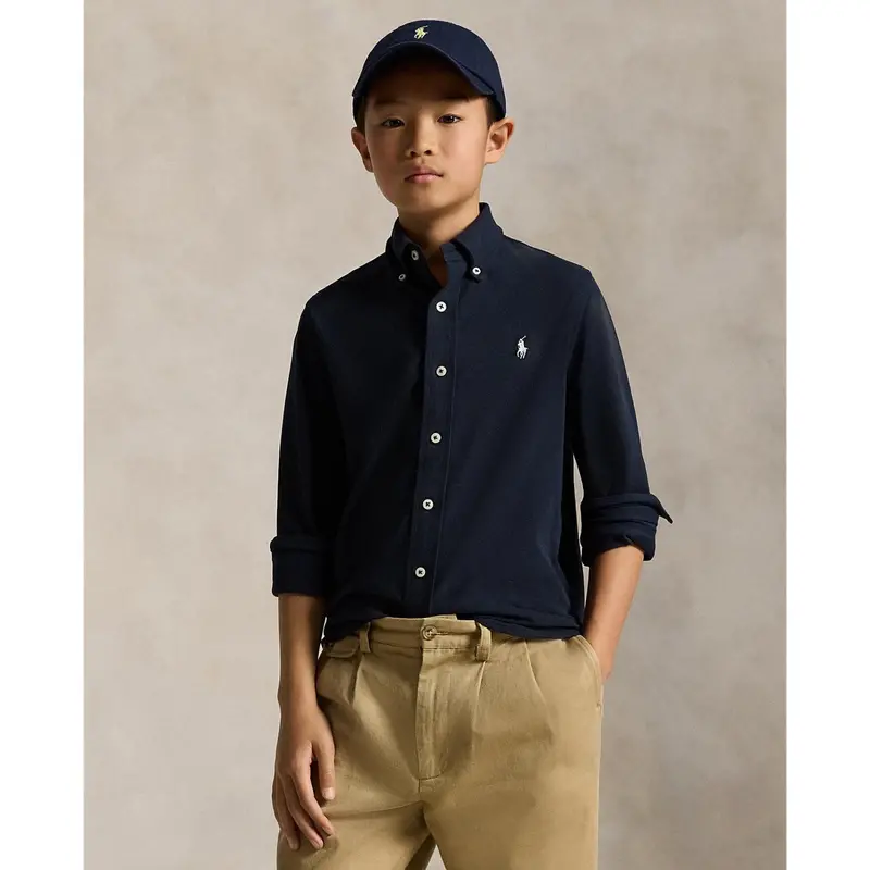 Polo Ralph Lauren Aviator Navy Sport Shirt 2
