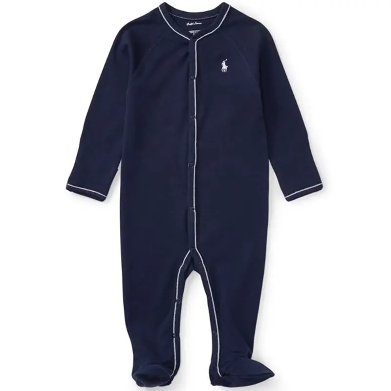 Polo Ralph Lauren Baby Boy Coverall Suit Solid French Navy 1