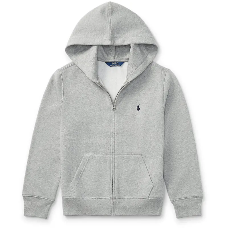 Polo Ralph Lauren Boy Hoodie Dark Sport Heather 1